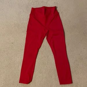 Fabletics bright red legging